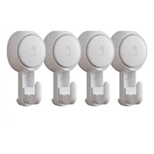 HAKEN 2 BOXES OF SUCTION HOOKS FOR WALL SHOWER